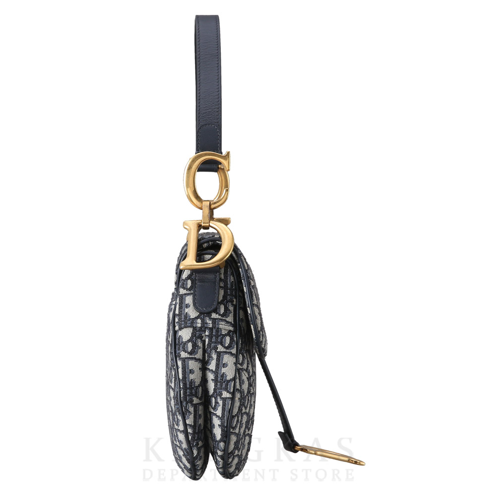 CHRISTIAN DIOR(USED)크리스찬디올 오블리크 새들 미디움 백